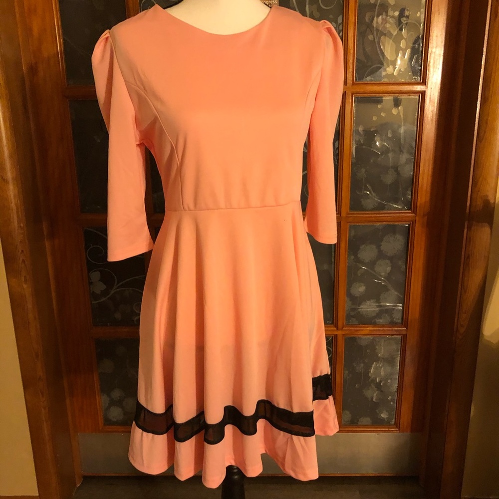 Soft pink dress NWOT